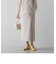 【WEB別注】【socolla】ダンボールストレートスカート≪手洗い可能≫