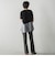 センターラインフレアパンツ≪洗濯機で洗える≫