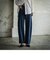 カーブデニムパンツ≪洗濯機で洗える≫