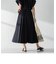 撥水ウエストタックフレスカート≪WEBカラーあり/手洗い可能≫