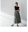 撥水ウエストタックフレスカート≪WEBカラーあり/手洗い可能≫