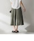 撥水ウエストタックフレスカート≪WEBカラーあり/手洗い可能≫