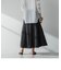 サッカードットフレアスカート≪手洗い可能≫