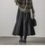 アシメドロストワッシャースカート≪洗濯機で洗える≫