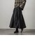 アシメドロストワッシャースカート≪洗濯機で洗える≫