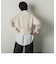 ポップコーンクロップドニットプルオーバー≪手洗い可能≫