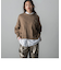 ヤクライクワイドクルーネックニットプルオーバー≪手洗い可能≫