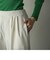 ストレッチベロアストレートパンツ≪洗濯機で洗える≫