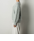 クルーネックシャギーニットプルオーバー≪手洗い可能≫