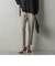 ウエストゴムスリムテーパードパンツ≪洗濯機で洗える≫