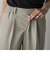 ウエストゴムスリムテーパードパンツ≪洗濯機で洗える≫