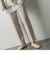 ウエストゴムスリムテーパードパンツ≪洗濯機で洗える≫
