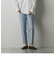 ウエストゴムスリムテーパードパンツ≪洗濯機で洗える≫