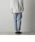 ウエストゴムスリムテーパードパンツ≪洗濯機で洗える≫