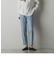 ウエストゴムスリムテーパードパンツ≪洗濯機で洗える≫