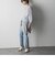 ウエストゴムスリムテーパードパンツ≪洗濯機で洗える≫