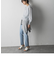ウエストゴムスリムテーパードパンツ≪洗濯機で洗える≫