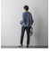 ウエストゴムスリムテーパードパンツ≪洗濯機で洗える≫