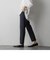 ウエストゴムスリムテーパードパンツ≪洗濯機で洗える≫
