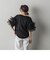 チュールフリルスリーブTシャツ