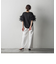 チュールフリルスリーブTシャツ