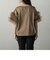 チュールフリルスリーブTシャツ