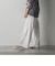 WATER　REPELLENTサイドラインワイドパンツ≪手洗い可能≫