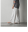 WATER　REPELLENTサイドラインワイドパンツ≪手洗い可能≫