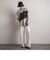 WATER　REPELLENTサイドラインワイドパンツ≪手洗い可能≫