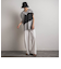 WATER　REPELLENTサイドラインワイドパンツ≪手洗い可能≫