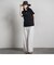 WATER　REPELLENTサイドラインワイドパンツ≪手洗い可能≫