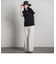 WATER　REPELLENTサイドラインワイドパンツ≪手洗い可能≫