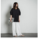 WATER　REPELLENTサイドラインワイドパンツ≪手洗い可能≫