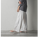 WATER　REPELLENTサイドラインワイドパンツ≪手洗い可能≫