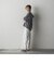 WATER　REPELLENTサイドラインワイドパンツ≪手洗い可能≫
