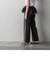 WATER　REPELLENTサイドラインワイドパンツ≪手洗い可能≫