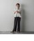 WATER　REPELLENTサイドラインワイドパンツ≪手洗い可能≫