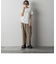 WATER　REPELLENTサイドラインワイドパンツ≪手洗い可能≫