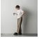 WATER　REPELLENTサイドラインワイドパンツ≪手洗い可能≫
