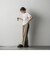 WATER　REPELLENTサイドラインワイドパンツ≪手洗い可能≫