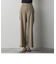 WATER　REPELLENTサイドラインワイドパンツ≪手洗い可能≫