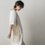 サイドニットドッキングTシャツ≪手洗い可能≫