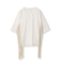 サイドニットドッキングTシャツ≪手洗い可能≫