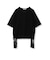 サイドニットドッキングTシャツ≪手洗い可能≫