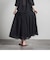 【WEB限定】ドライコットンパネルアシメスカート≪洗濯機で洗える≫