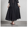 【WEB限定】ドライコットンパネルアシメスカート≪洗濯機で洗える≫