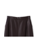 ストレッチレザーライクIラインスカート