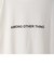 ロゴプリントロングTシャツ≪洗濯機で洗える≫