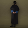配色袖口フレアワンピース≪洗濯機で洗える≫