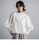ボリューム×フィットクルーネックニットプルオーバー≪手洗い可能≫